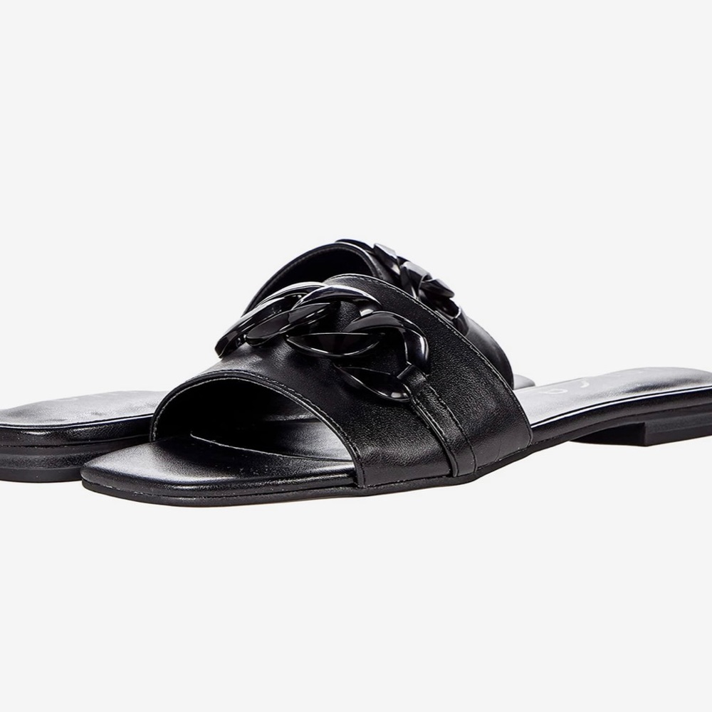 🆕 Unisa Black Slides Size 8.5 New WOT or box
